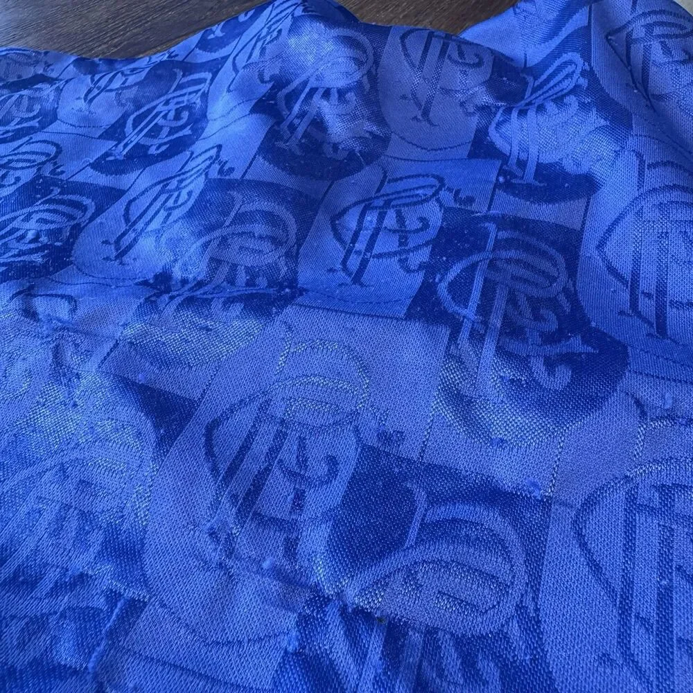 Vintage 1996 / 97 Adidas Rangers FC Home Jersey Shirt Soccer Football Sz XL READ